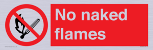 No naked flames